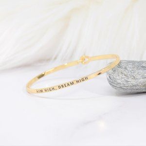 Aim High Dream High - Bracelet Bangle